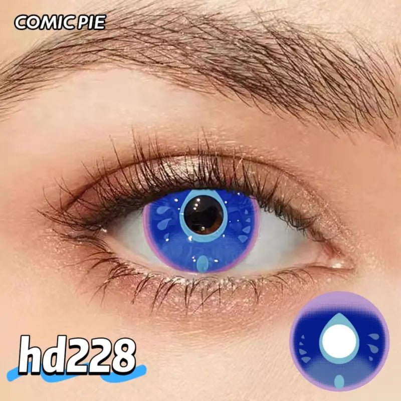 ComicPie Furina HD228purple/HD227blue Contact Lenses - ComicPie
