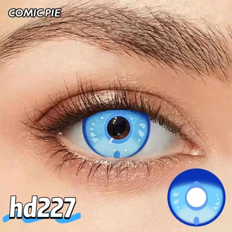ComicPie Furina HD228purple/HD227blue Contact Lenses - ComicPie