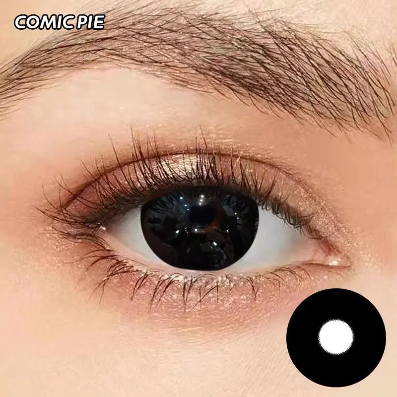 ComicPie Ghost Black Contact Lenses HD275 - B - ComicPie