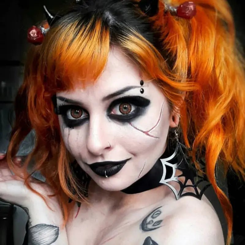 ComicPie Glamor Brown Cosplay&Halloween Colored Contact Lenses RY377A - ComicPie