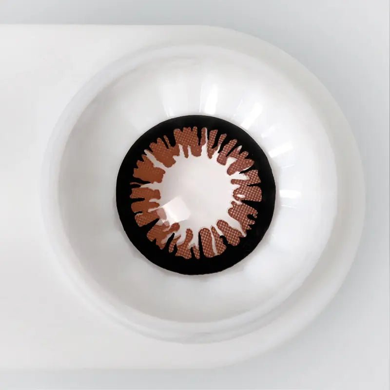 ComicPie Glamor Brown Cosplay&Halloween Colored Contact Lenses RY377A - ComicPie