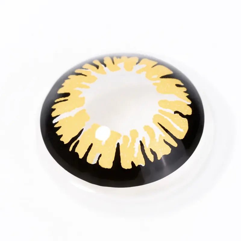 ComicPie Glamor Yellow Cosplay&Halloween Colored Contact Lenses RY087 - ComicPie