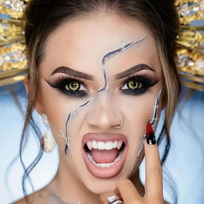 ComicPie Glamor Yellow Cosplay&Halloween Colored Contact Lenses RY087 - ComicPie