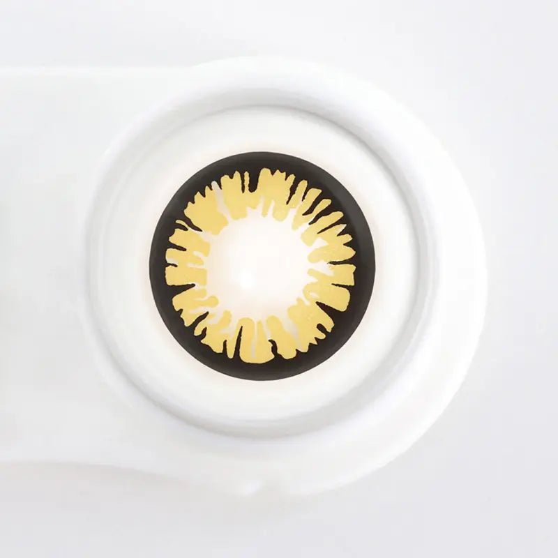 ComicPie Glamor Yellow Cosplay&Halloween Colored Contact Lenses RY087 - ComicPie