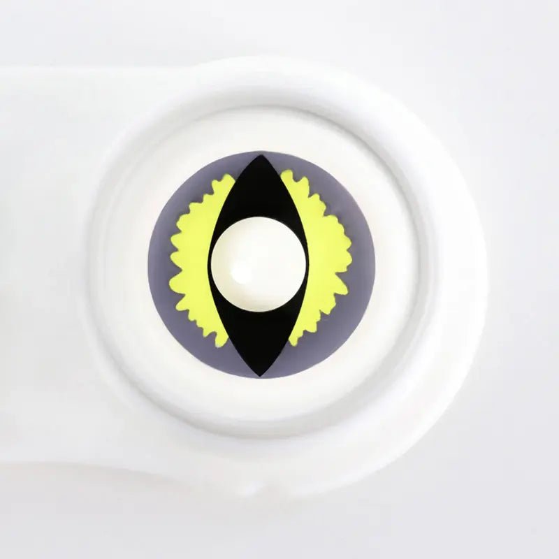 ComicPie Gray Dragon Eye Cosplay&Halloween Colored Contact Lenses RY025 - ComicPie