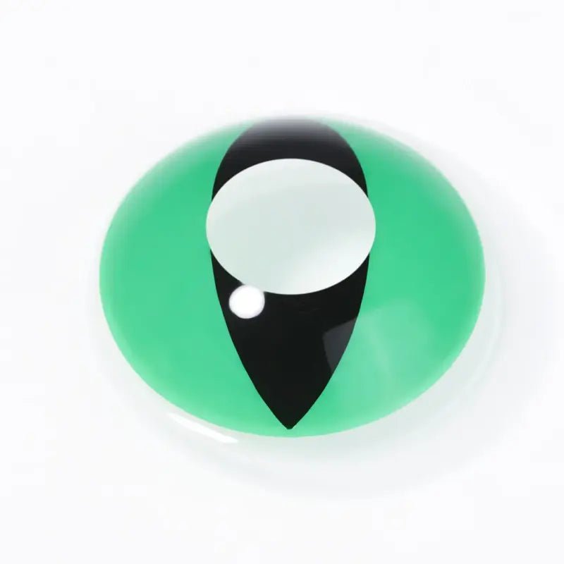 ComicPie Green Cat Eye Cosplay&Halloween Colored Contact Lenses RY123 - ComicPie