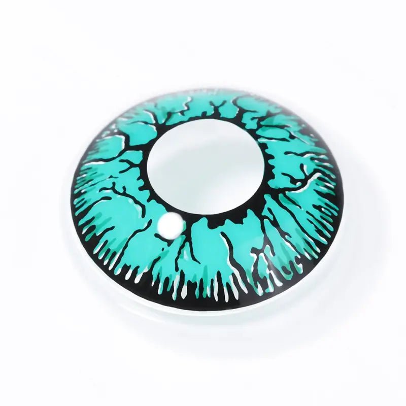 ComicPie Green Crack Cosplay&Halloween Colored Contact Lenses RY092 - ComicPie