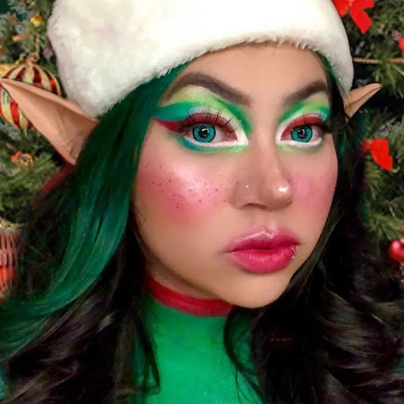 ComicPie Green Crack Cosplay&Halloween Colored Contact Lenses RY092 - ComicPie