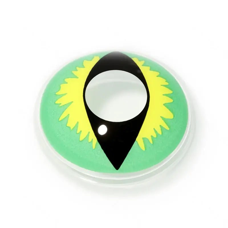 ComicPie Green Dragon Eye Cosplay&Halloween Colored Contact Lenses RY307B - ComicPie