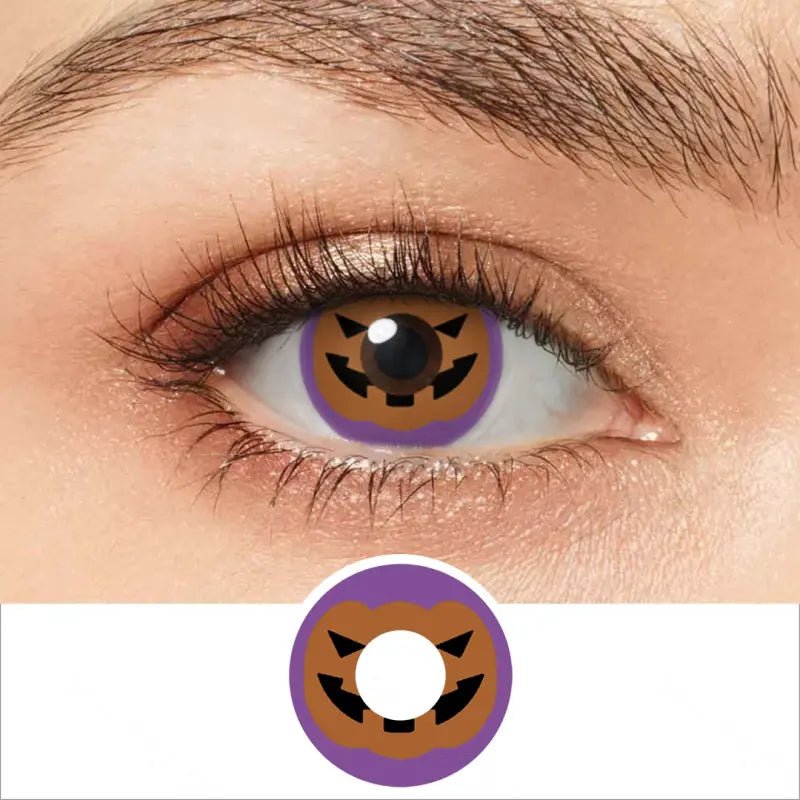 ComicPie Halloween Pumpkin Cosplay&Halloween Colored Contact Lenses RY336 - ComicPie