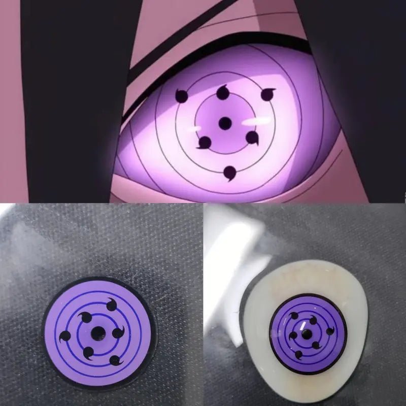 ComicPie HD167 - 4 Sasuke Rinnegan Contact Lenses - ComicPie