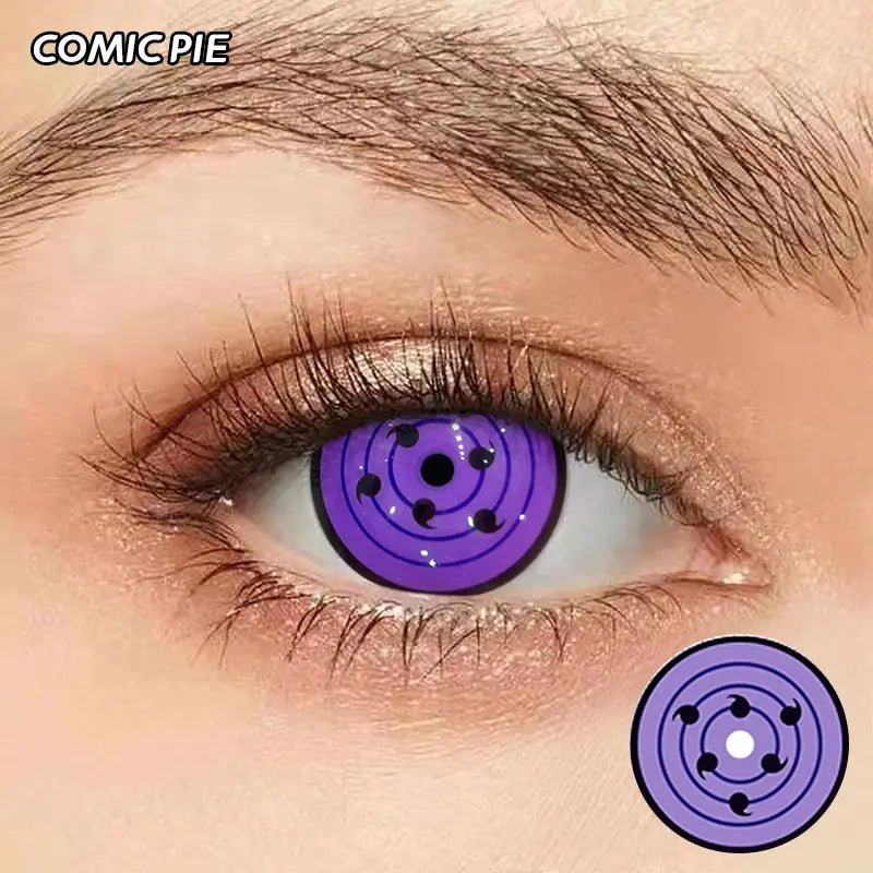 ComicPie HD167 - 4 Sasuke Rinnegan Contact Lenses - ComicPie