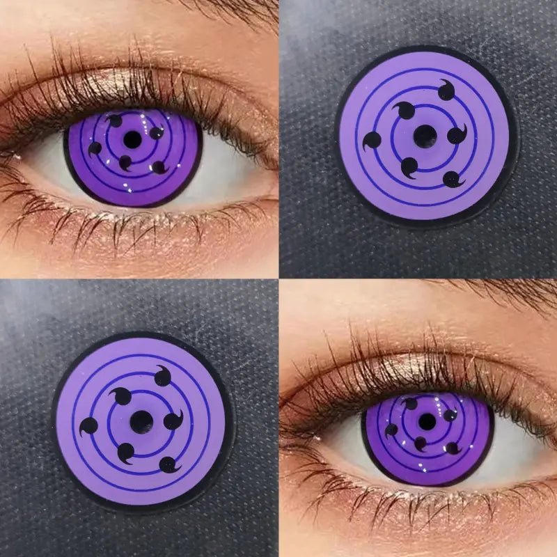 ComicPie HD167 - 4 Sasuke Rinnegan Contact Lenses - ComicPie