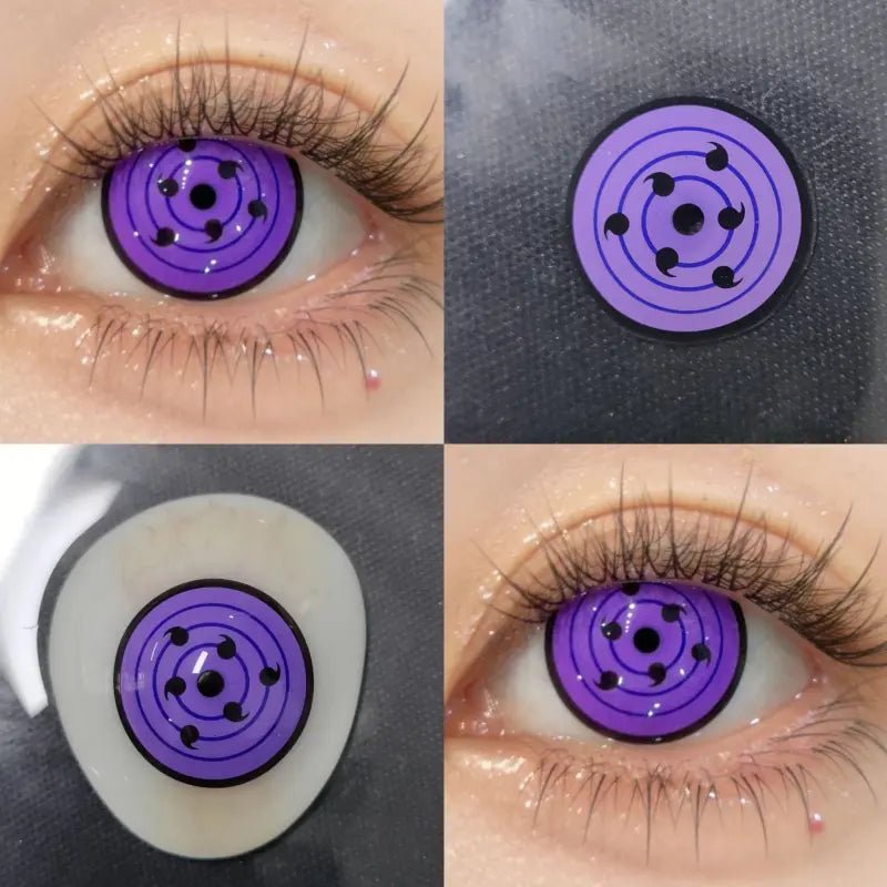 ComicPie HD167 - 4 Sasuke Rinnegan Contact Lenses - ComicPie