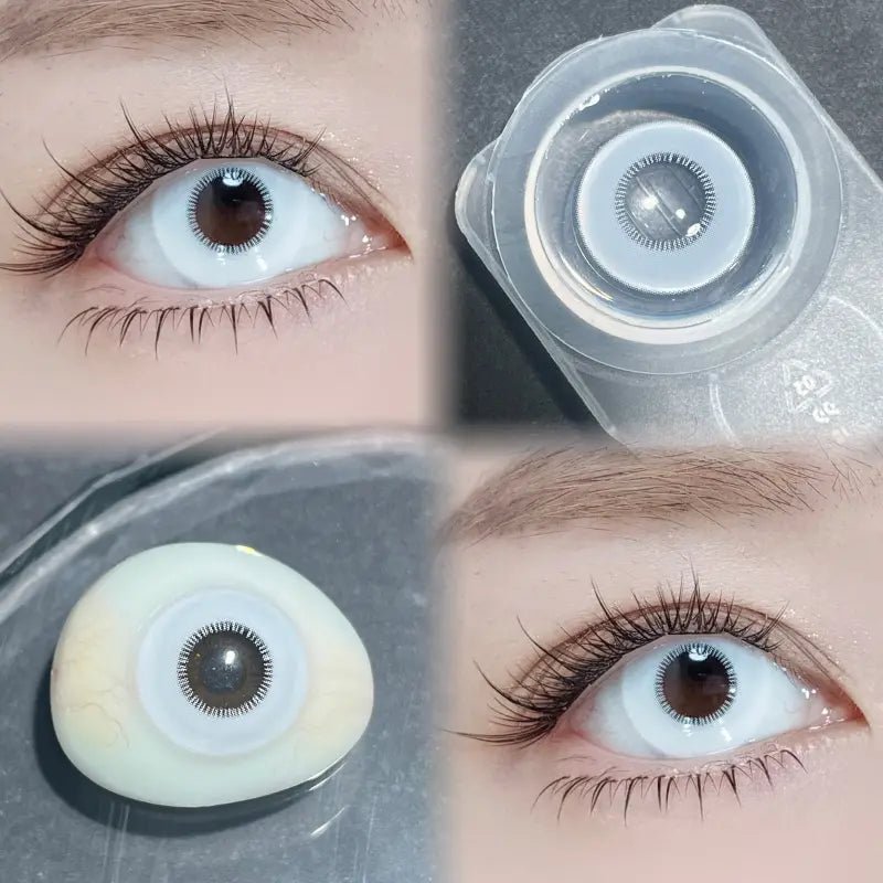 ComicPie HD183 - W Myosis White Contact Lenses - ComicPie