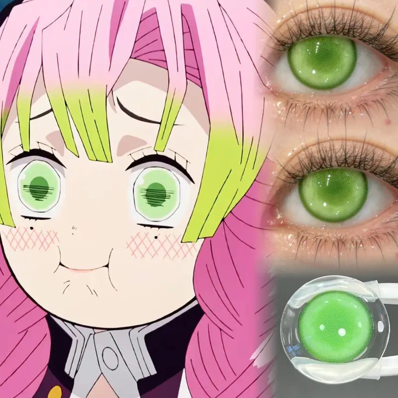 ComicPie HD186 - 2 Foggy Green Contact Lenses - ComicPie