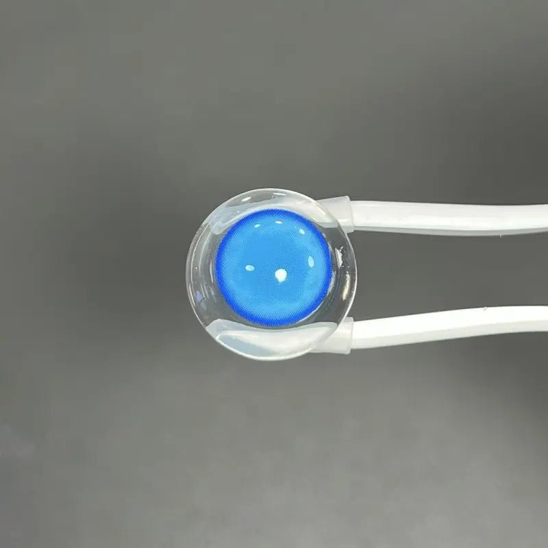 ComicPie HD186 - 3 Foggy Blue Contact Lenses - ComicPie