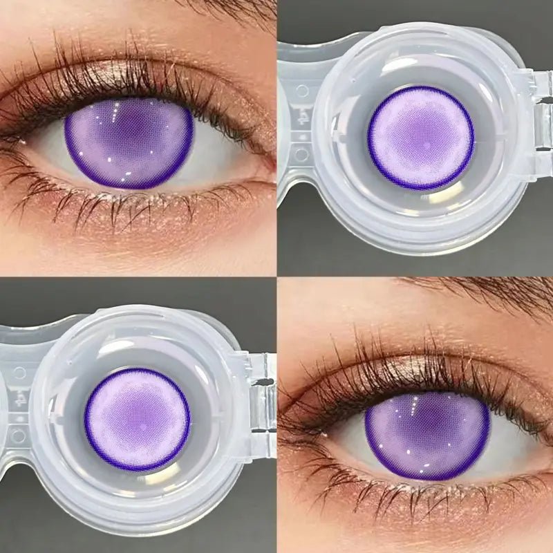 ComicPie HD186 - 4 Foggy Purple Contact Lenses - ComicPie