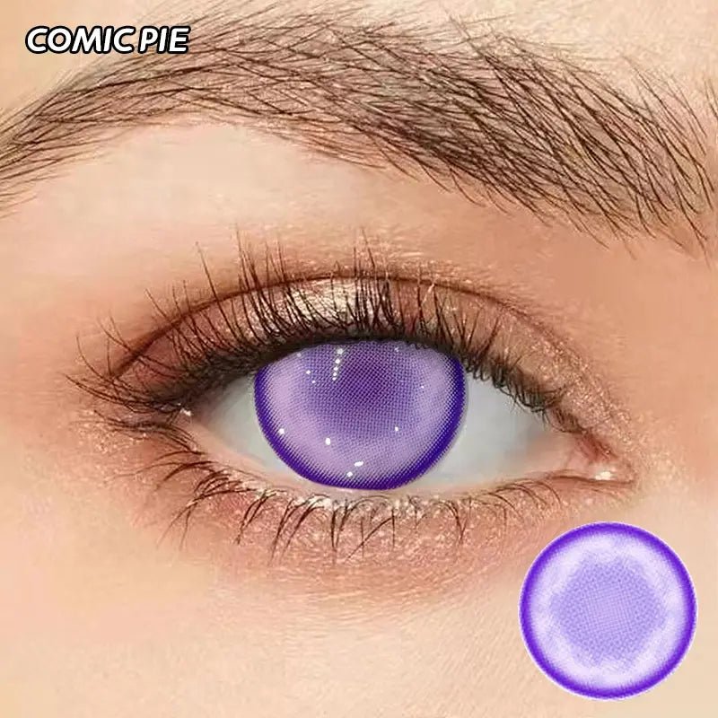 ComicPie HD186 - 4 Foggy Purple Contact Lenses - ComicPie