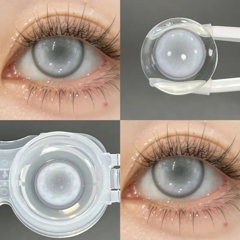 ComicPie HD186 - 5 Foggy Gray Contact Lenses - ComicPie