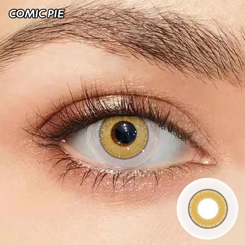 ComicPie HD210 Myosis Yellow Contact Lenses - ComicPie