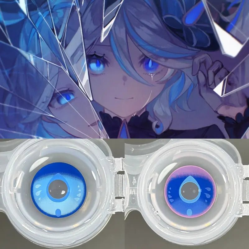 ComicPie HD227 Furina blue Contact Lenses - ComicPie