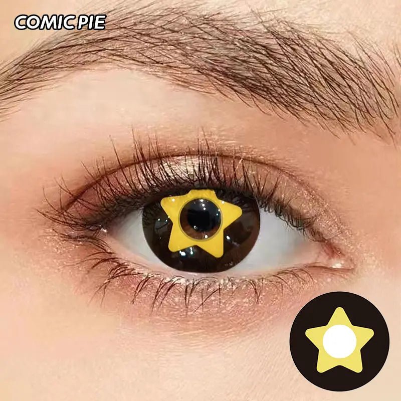 ComicPie HD236 Yumeno Kyusaku‌ Star eyes Contact Lenses - ComicPie