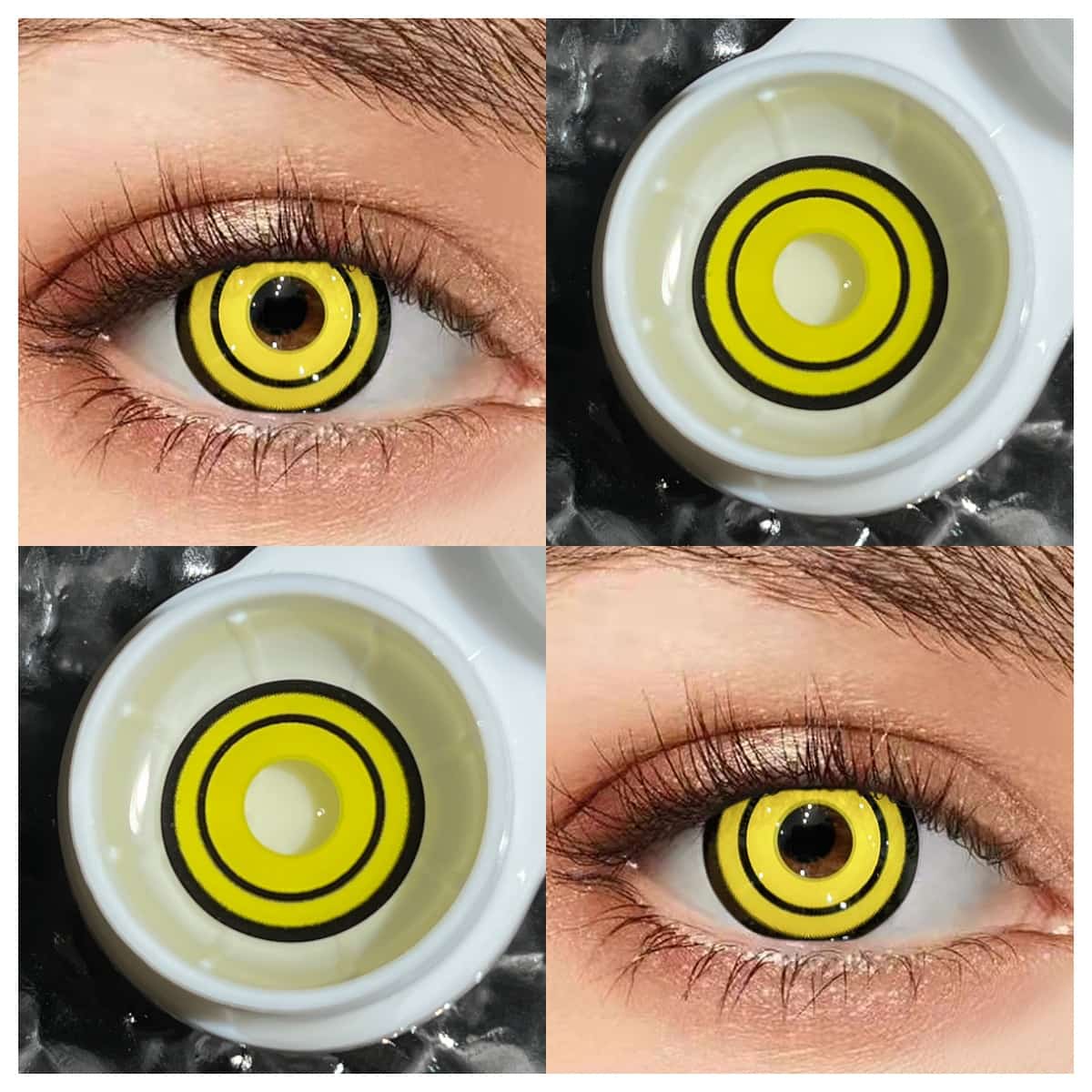 ComicPie HD248 Golden Circle Contact Lenses - ComicPie