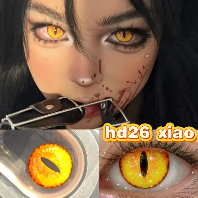 ComicPie HD26 - Red Contact Lenses - ComicPie