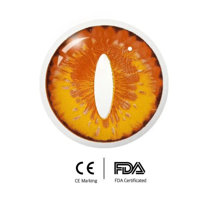 ComicPie HD26 - Red Contact Lenses - ComicPie