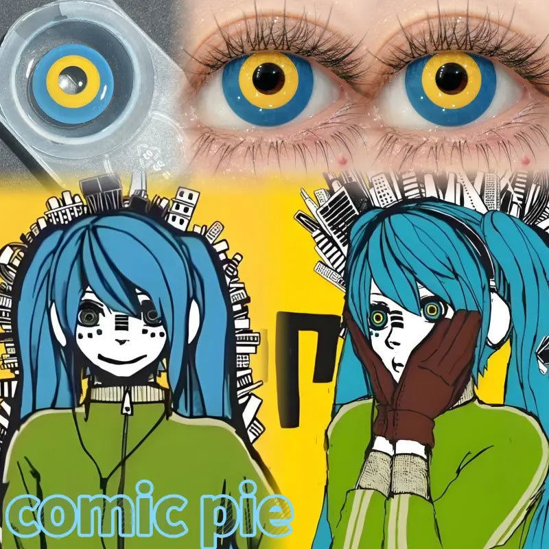 ComicPie HD2633 Miku Contact Lenses - ComicPie