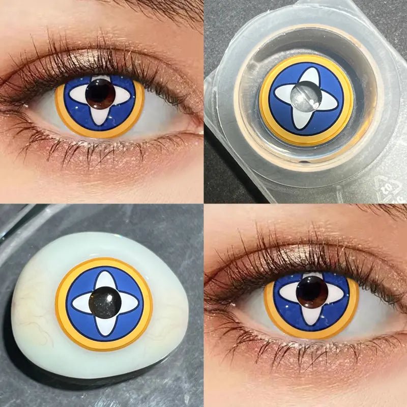 ComicPie HD272 - 3 Mike Morton Button eye Contact Lenses - ComicPie