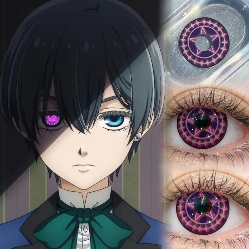 ComicPie HD276 - 4 Ciel Phantomhive Contact Lenses - ComicPie