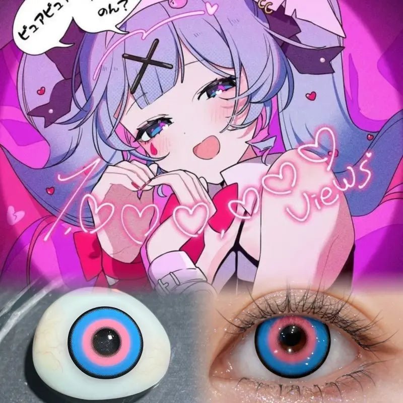 ComicPie HD292 - 3 Rabbit Hole Contact Lenses - ComicPie