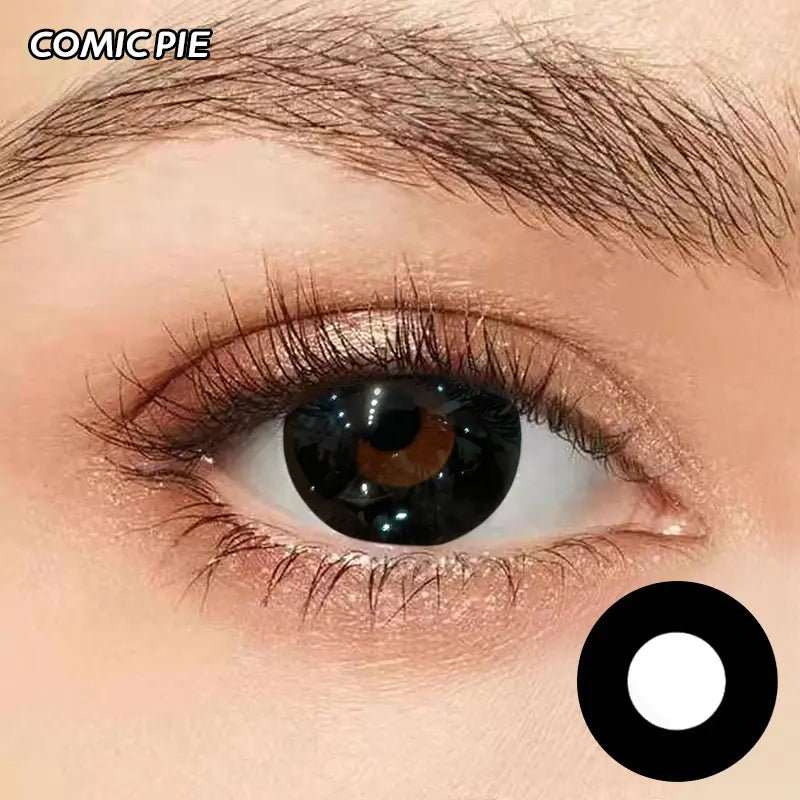 ComicPie HD4 Darknight Black Contact Lenses - ComicPie