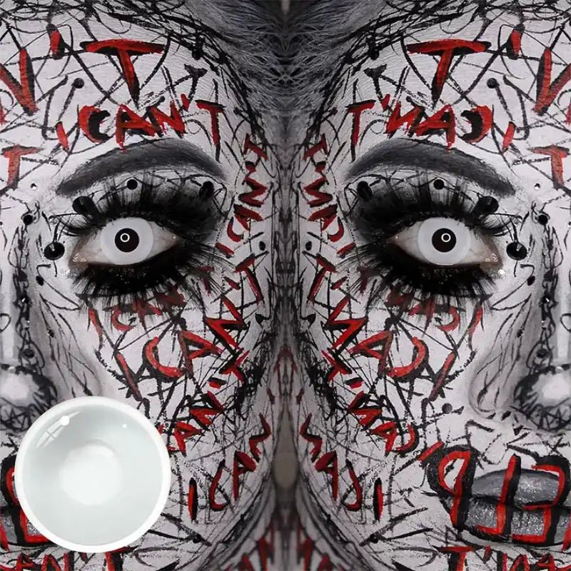 ComicPie HD4 Pure white Contact Lenses - ComicPie