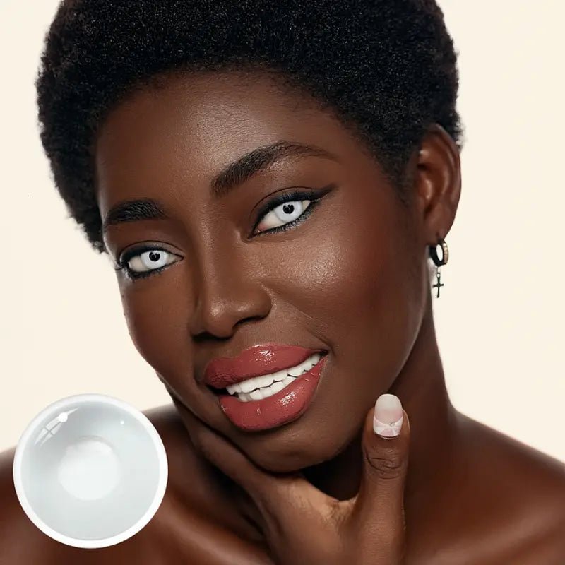 ComicPie HD4 Pure white Contact Lenses - ComicPie