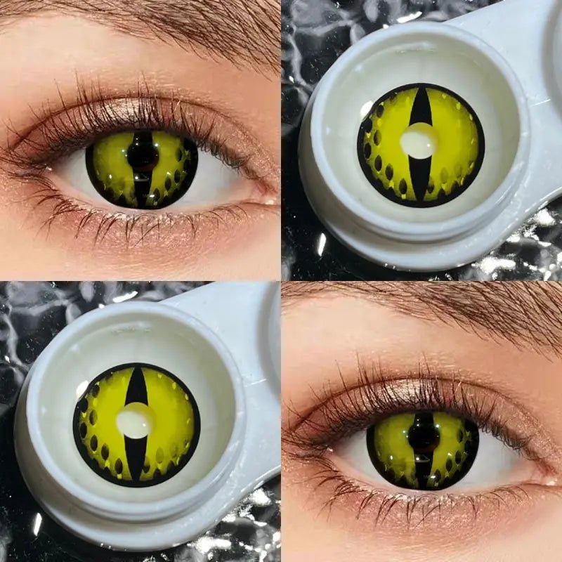 ComicPie HD45 Yellow Contact Lenses - ComicPie