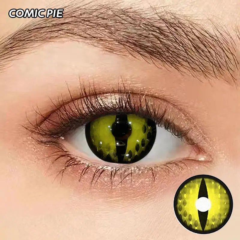 ComicPie HD45 Yellow Contact Lenses - ComicPie