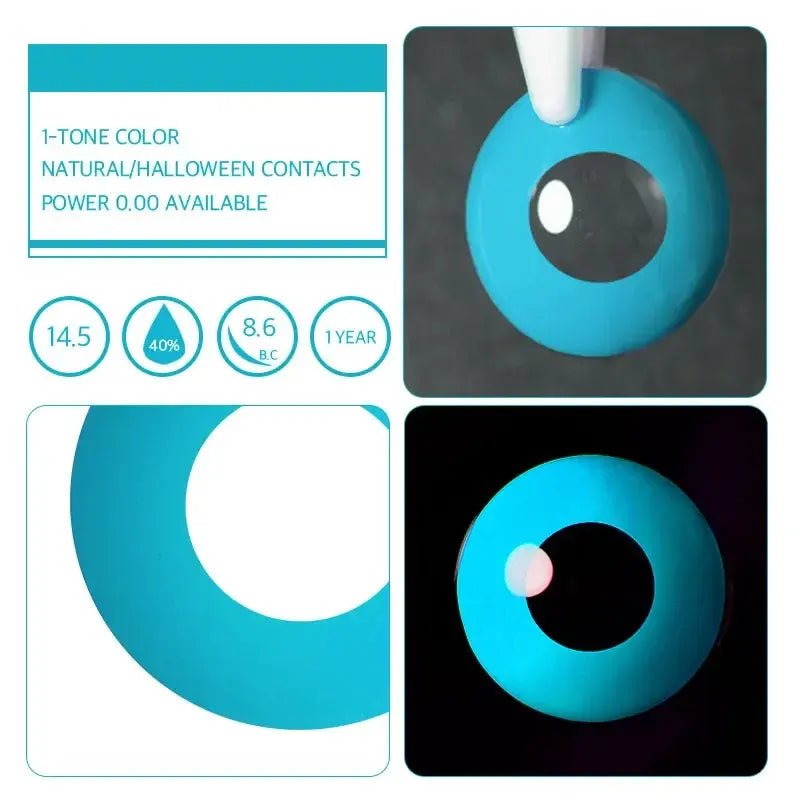 ComicPie HD4Light blue Cosplay Colored Contact Lenses - ComicPie