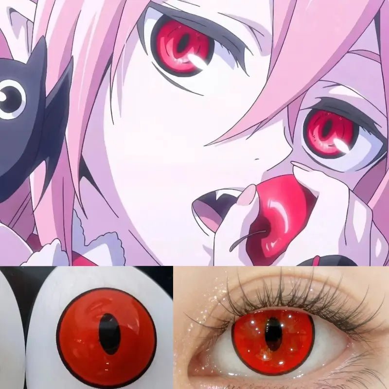 ComicPie HD7 - RED Contact Lenses - ComicPie