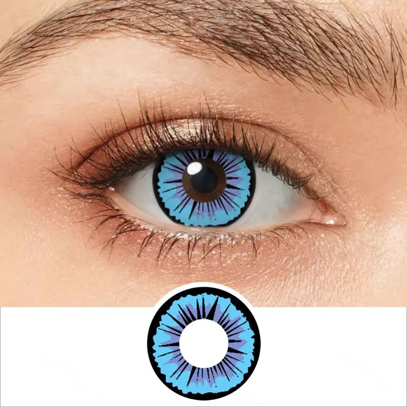 ComicPie Ice Princess Effect Cosplay&Halloween Colored Contact Lenses RY304A - ComicPie