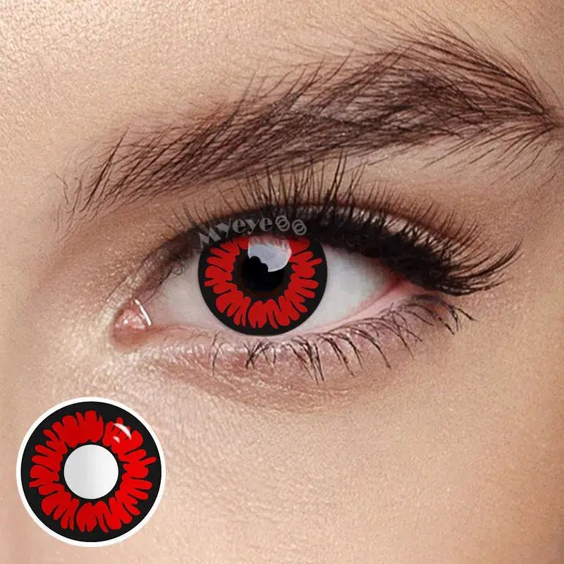 ComicPie Irisviel von Einzbern Red Cosplay&Halloween Colored Contact Lenses RY385 - ComicPie