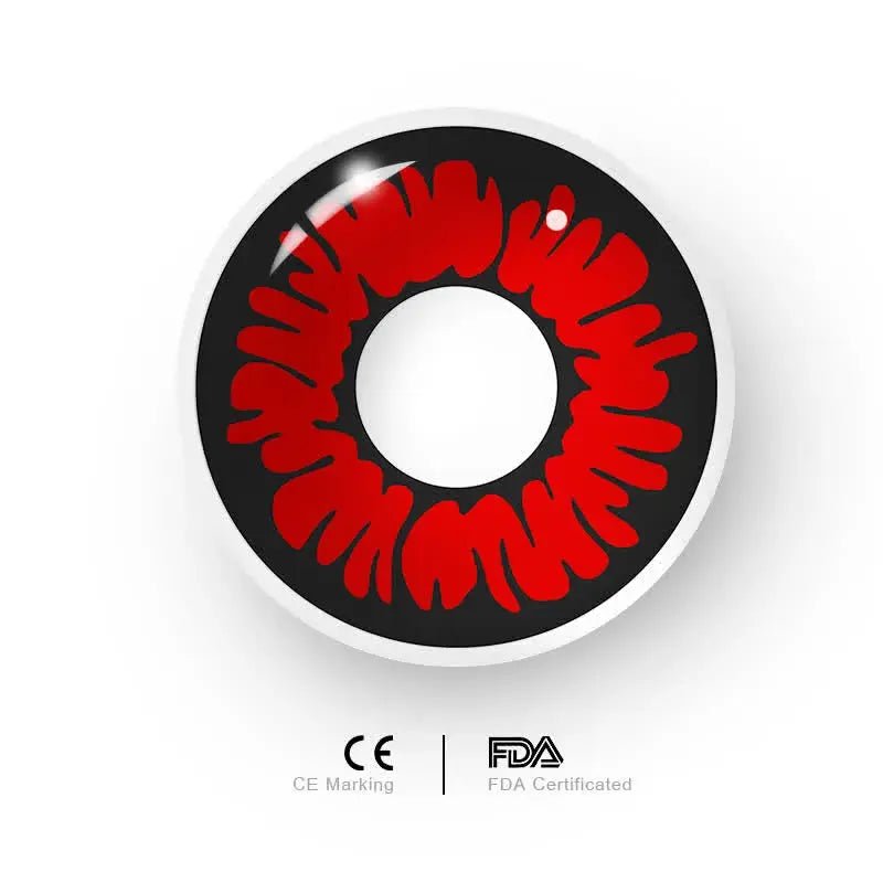 ComicPie Irisviel von Einzbern Red Cosplay&Halloween Colored Contact Lenses RY385 - ComicPie