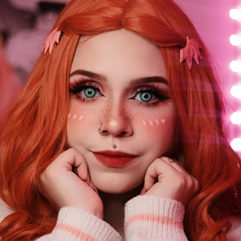 ComicPie Jade Green Cosplay&Halloween Colored Contact Lenses RY309B - ComicPie