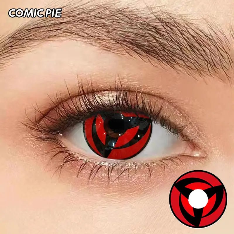 ComicPie Kakashi Mangekyou Sharingan Cosplay Colored Contact Lenses HD296 - 6 - ComicPie