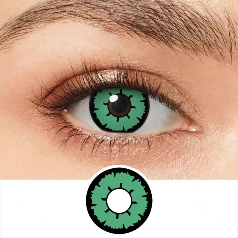 ComicPie Lacy Green Cosplay&Halloween Colored Contact LensesRY284 - ComicPie