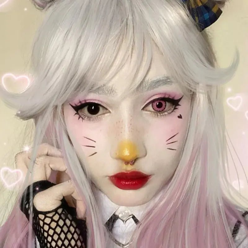 ComicPie Light Pink Vampire Cosplay&Halloween Colored Contact Lenses RY047 - ComicPie