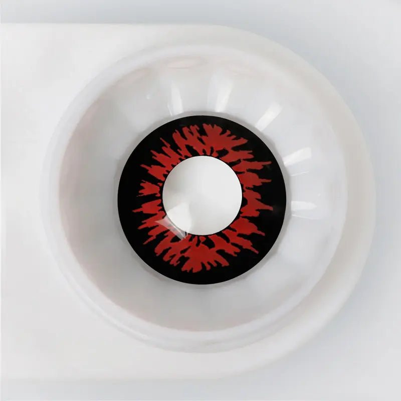 ComicPie Miracle Red Cosplay&Halloween Colored Contact Lenses RY299B - ComicPie
