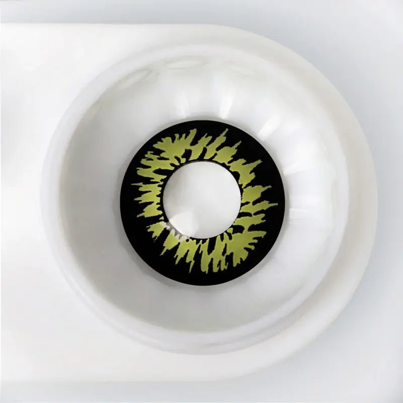 ComicPie Miracle Yellow Cosplay&Halloween Colored Contact Lenses RY299A - ComicPie